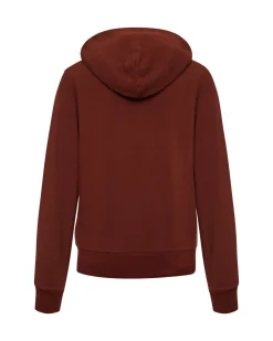 Softfleece*MONROW Softfleece Zip Up Hoody RUST