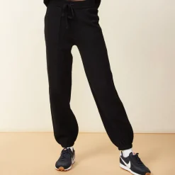 Soft Knit|Sweats*MONROW Soft Knit Oversized Vintage Sweat BLACK