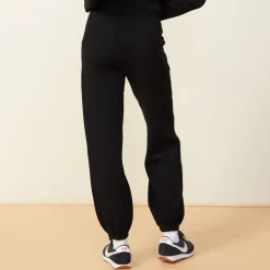 Soft Knit|Sweats*MONROW Soft Knit Oversized Vintage Sweat BLACK