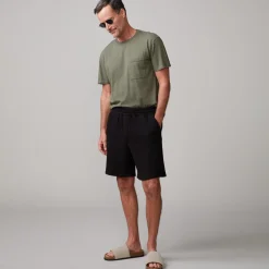 Men's Bottoms|Mens Sale*MONROW 70's Shorts BLACK
