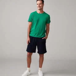 Men's Bottoms|Mens Sale*MONROW 70's Shorts INDIGO