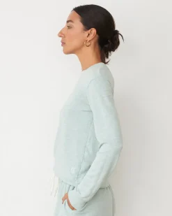 Supersoft|Sets*MONROW Supersoft Crew Neck Sweatshirt SEAFOAM