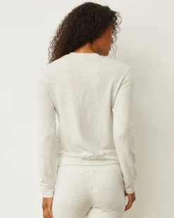 Supersoft|Sweatshirts*MONROW Supersoft Crew Neck Sweatshirt - Color ASH