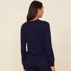 Supersoft|Sets*MONROW Supersoft Crew Neck Sweatshirt - Color NAVY