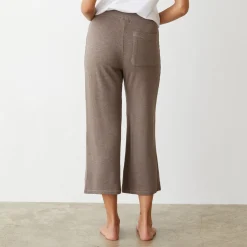 Supersoft|Sweats*MONROW Supersoft Crop Lounge Pant PECAN