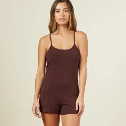 Supersoft|Rompers*MONROW Supersoft Easy Romper DARKOAK