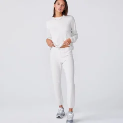 Supersoft*MONROW Supersoft Elastic Waist Sweats ASH