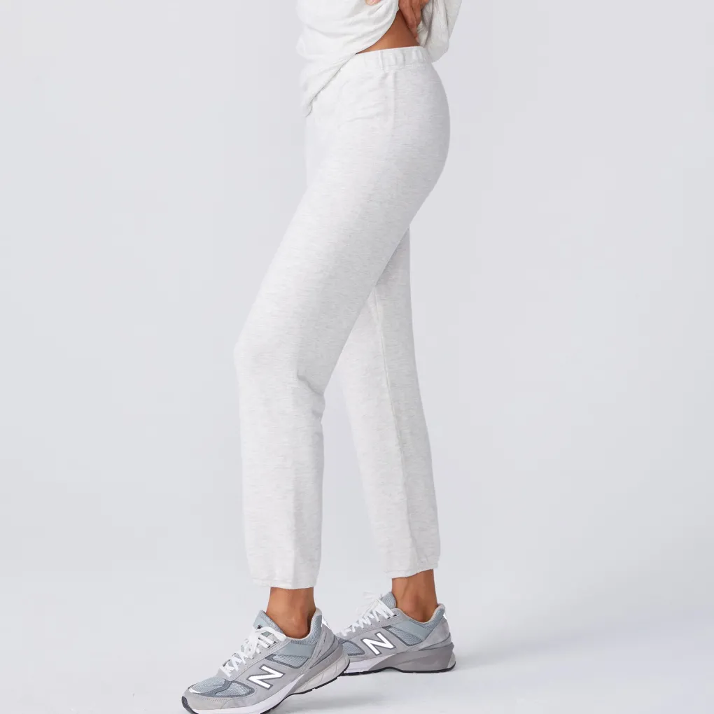 Supersoft*MONROW Supersoft Elastic Waist Sweats ASH