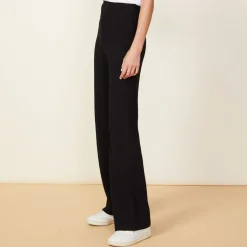 Supersoft|Sweats*MONROW Supersoft Flare Pant BLACK