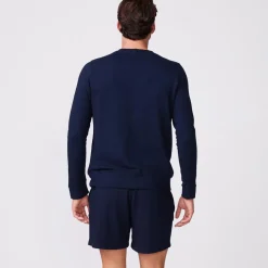 Mens Sale|Men's Sale*MONROW Supersoft Fleece Crew Neck Sweatshirt INCA