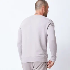 Men's Tops|Mens Sale*MONROW Supersoft Fleece Crew Neck Sweatshirt ACORN