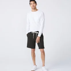 Men's Bottoms|Mens Sale*MONROW Supersoft Fleece Shorts FADEDBLACK