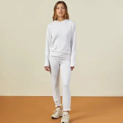 Supersoft|Sets*MONROW Supersoft Pullover Hoody WHITE