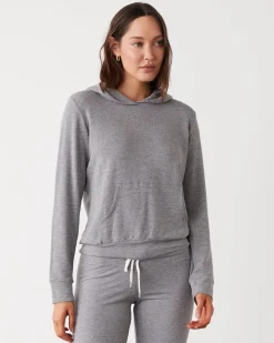 Supersoft|Sets*MONROW Supersoft Pullover Hoody DARKHEATHER