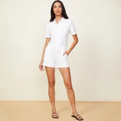 Supersoft|Rompers*MONROW Supersoft Romper WHITE