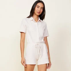 Supersoft|Rompers*MONROW Supersoft Romper BONE