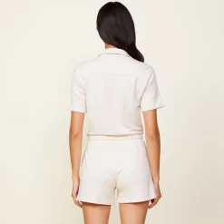 Supersoft|Rompers*MONROW Supersoft Romper BONE