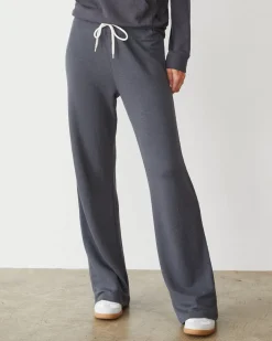 Supersoft|Sweats*MONROW Supersoft Straight Leg Vintage Sweat VINTAGEBLACK
