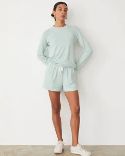Supersoft|Sets*MONROW Supersoft Ultimate Short SEAFOAM