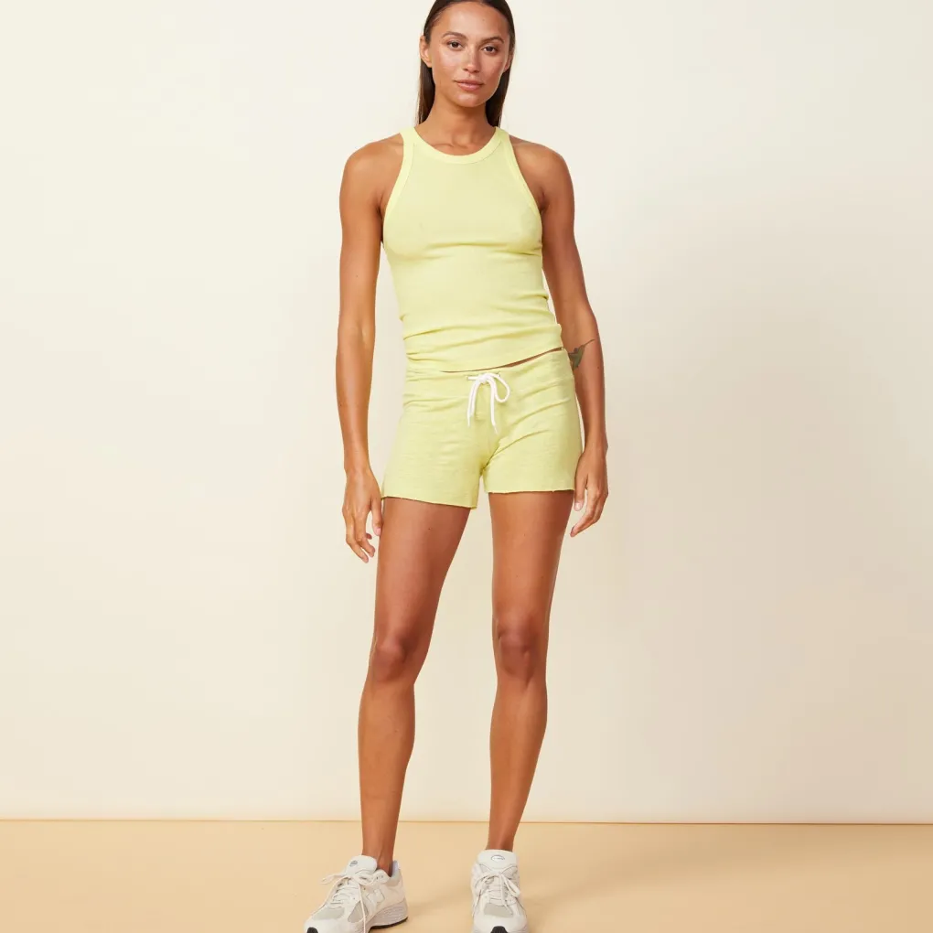 Supersoft*MONROW Supersoft Vintage Shorts CITRON