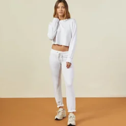 Supersoft|Sets*MONROW Supersoft Vintage Sweats - WHITE