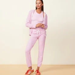 Supersoft|Sets*MONROW Supersoft Zip Up Hoody PINKLAVENDER