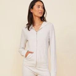 Supersoft|Sets*MONROW Supersoft Zip Up Hoody - Color ASH