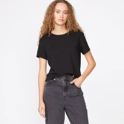 Tees*MONROW 50's Vintage Tee BLACK