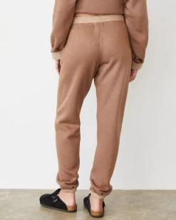 Travel Essentials|Sweats*MONROW Teddy Fleece Sweat WALNUT
