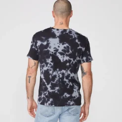 Men's Tops|Mens Sale*MONROW Tie Dye Relaxed Crew FADEDBLACK