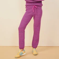 Sweats*MONROW Wool Cashmere Space Dye Vintage Sweat ACAI