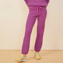 Sweats*MONROW Wool Cashmere Space Dye Vintage Sweat ACAI